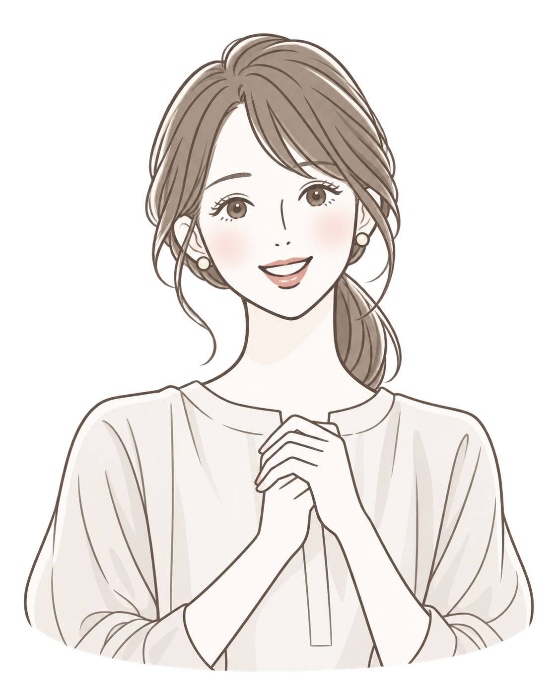 VOICE 03の女性イラスト